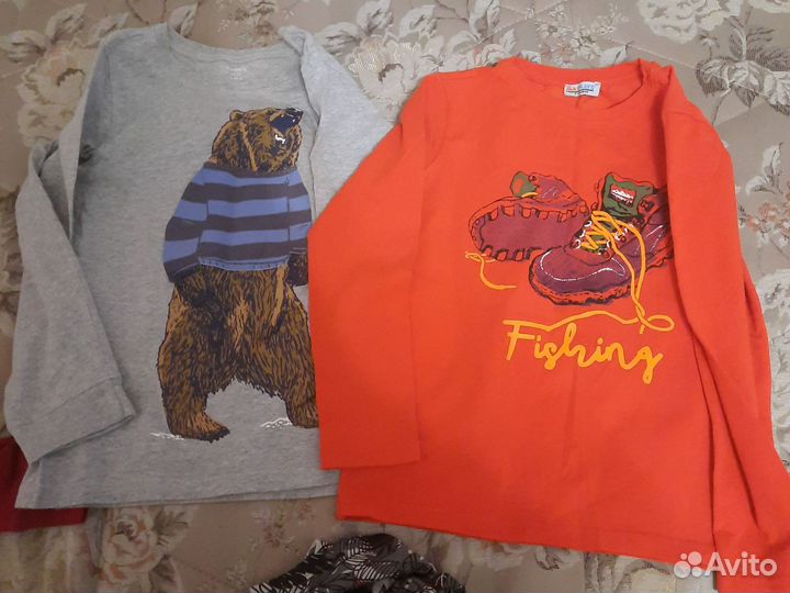 Вещи пакетом на мальчика рост 128 134