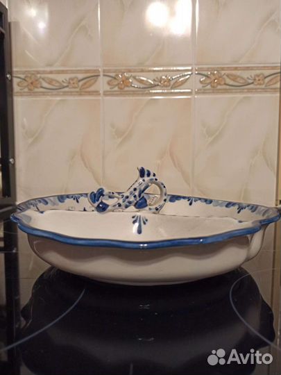 Менажница гжель