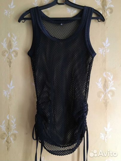 Майки-сетки топы y2k