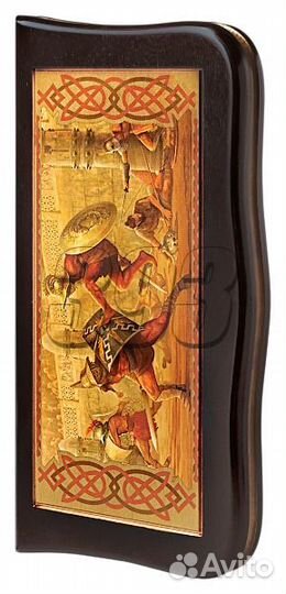 Нарды, шашки Гладиаторы (резные) (39460)