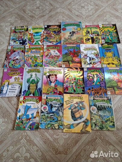 Комиксы Черепашки-ниндзя, Махаон