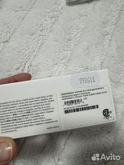 Коробка от наушников airpods pro