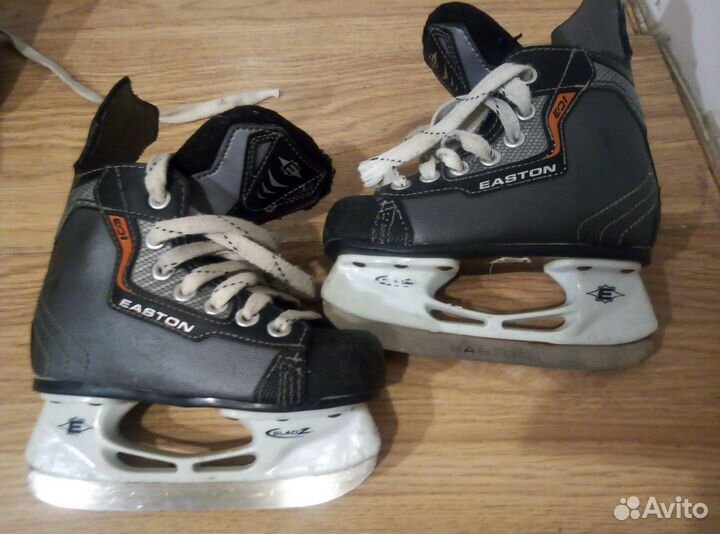 Коньки хоккейные детские Bauer и Easton б/у