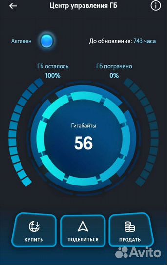 Трафик - Гб - Гиги - теле2