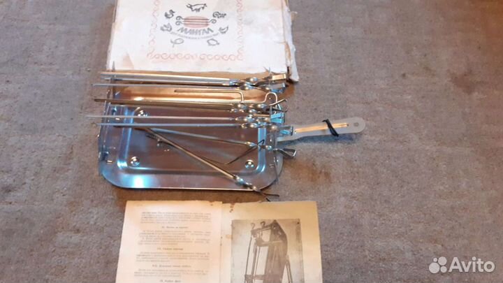 Мангал (ссср),нержавейка новый