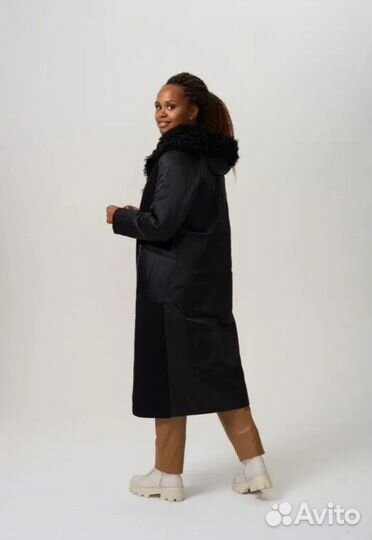 Женское зимнее пальто 54-58 новое