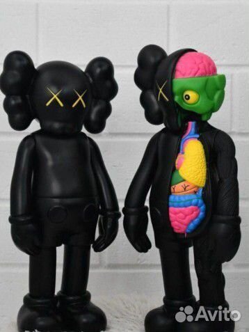 BearBrick Kaws