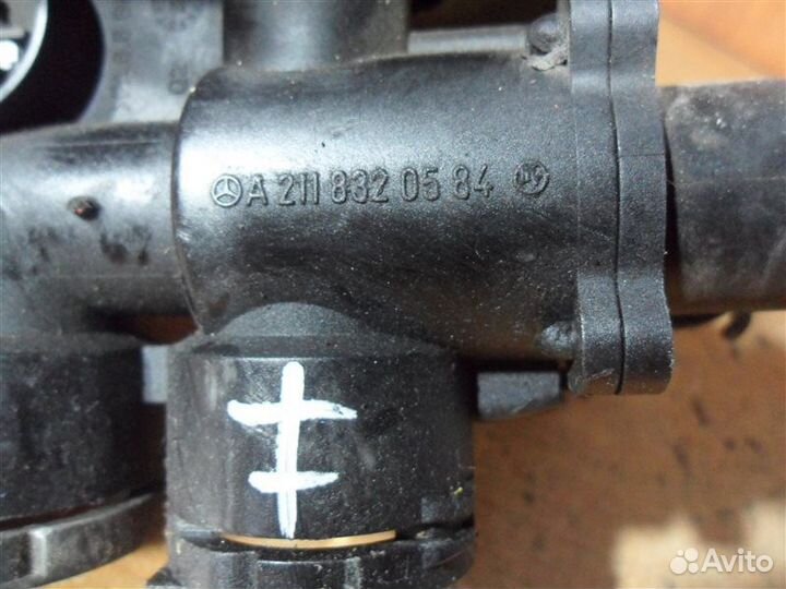 Клапан печки Mercedes-Benz E-Class W211 M272 3.5