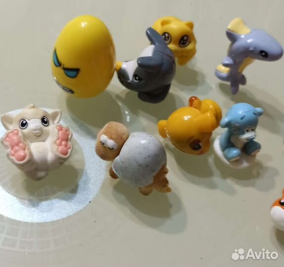 Фигурки, мини игрушки.Перевёртыши,неваляшки Киндер