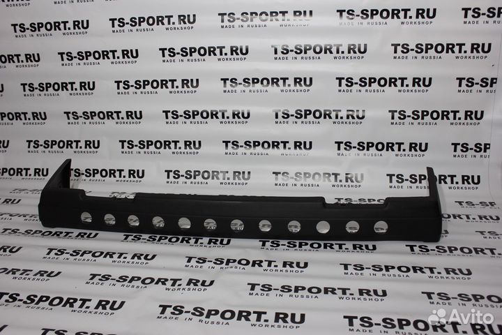 Бампер задний ваз 2105,2107 с перфорацией