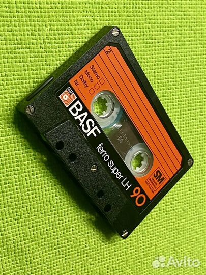 Аудиокассета BASF ferro super LH 90(Germany,1978)