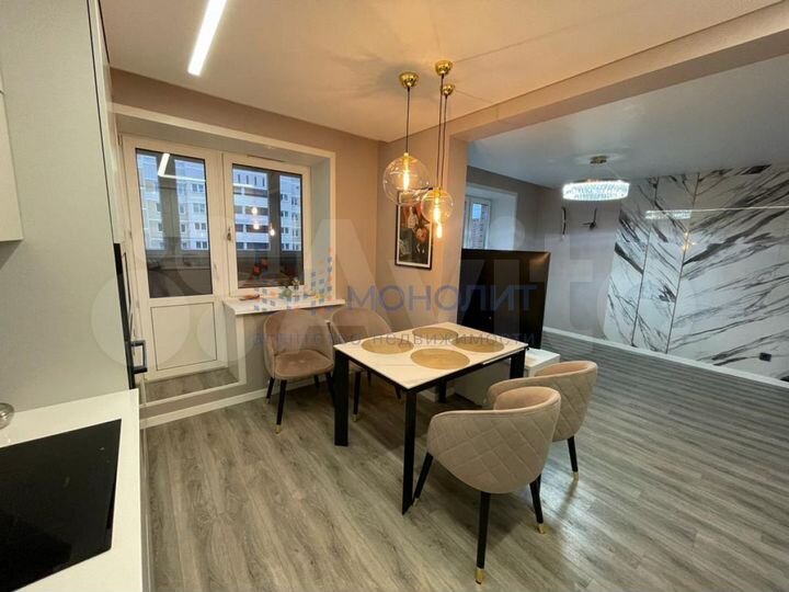 3-к. квартира, 86,7 м², 12/13 эт.