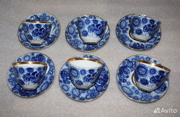 Редкий Чайный сервиз 