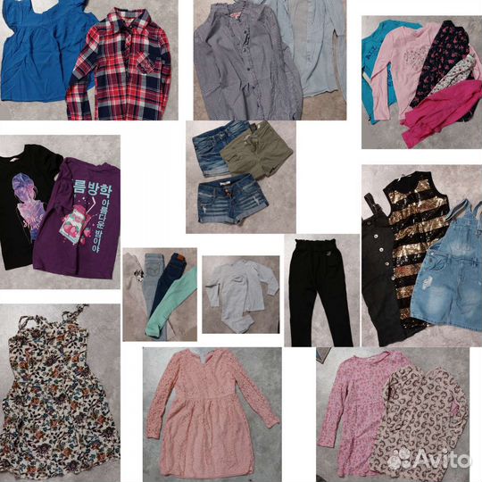 Вещи на девочку р.140.В идеальном состоянии. 28 шт