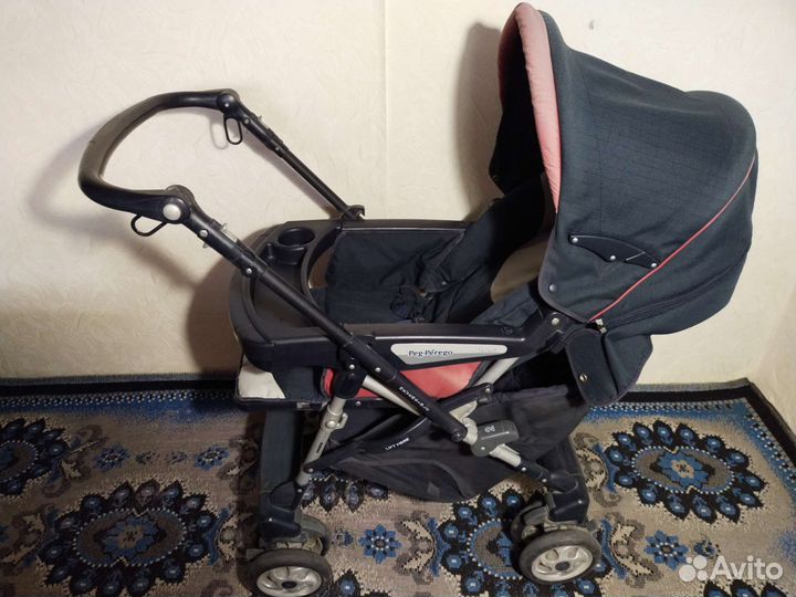 Коляска peg perego venezia люлька прогулочная