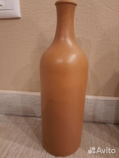 Бутылка керамическая