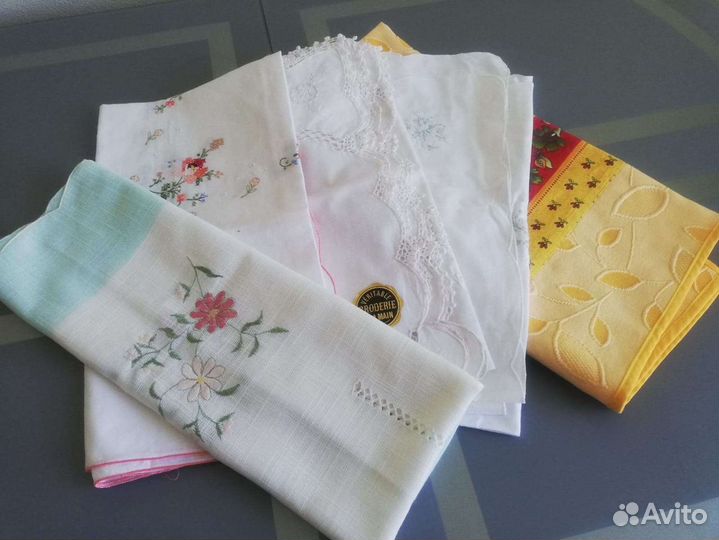 Винтажные чайные скатерти. Франция