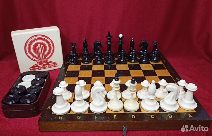 Шахматы, шашки. СССР