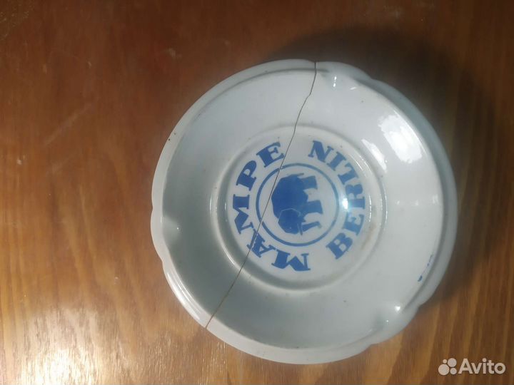 Пепельница довоенная со слоном