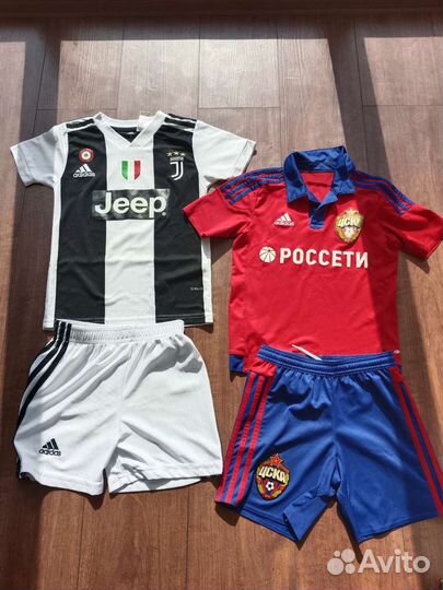 Футбольная форма цска и Джиип на 7-8 лет