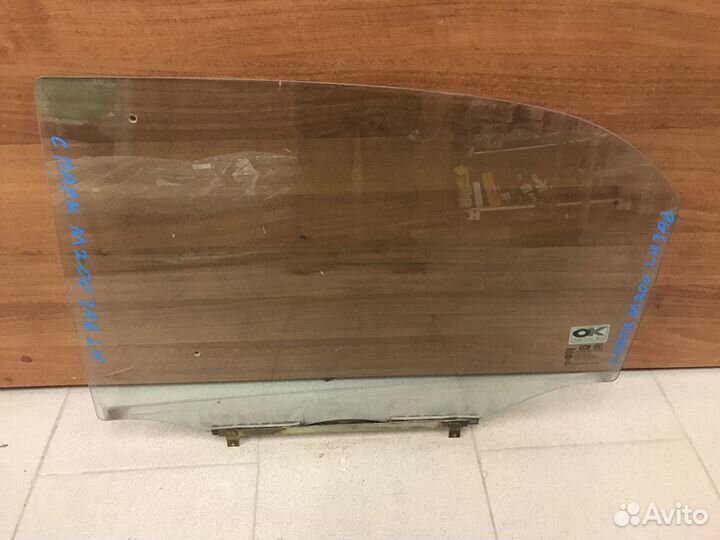 Spark M200 Стекло двери заднее левое б/у