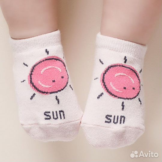 Носочки детские 0-12 мес (новые)