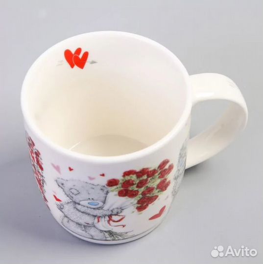 Кружка с ложкой в подарочной упаковке