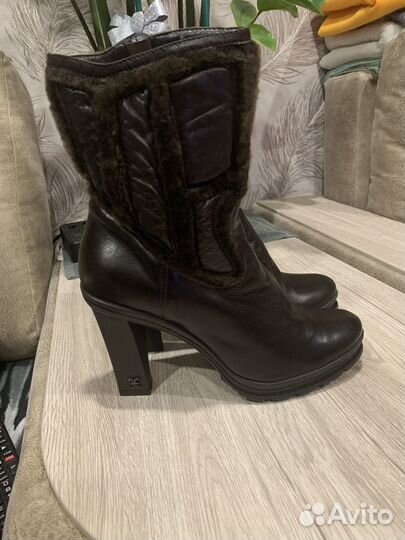 Ботильоны натуральная кожа