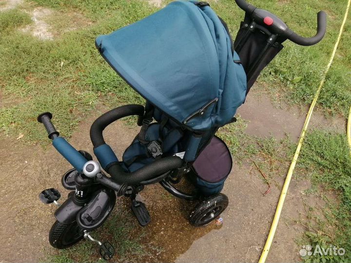 Велосипед коляска с ручкой