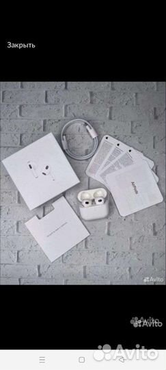 Беспроводные наушники apple airpods 3