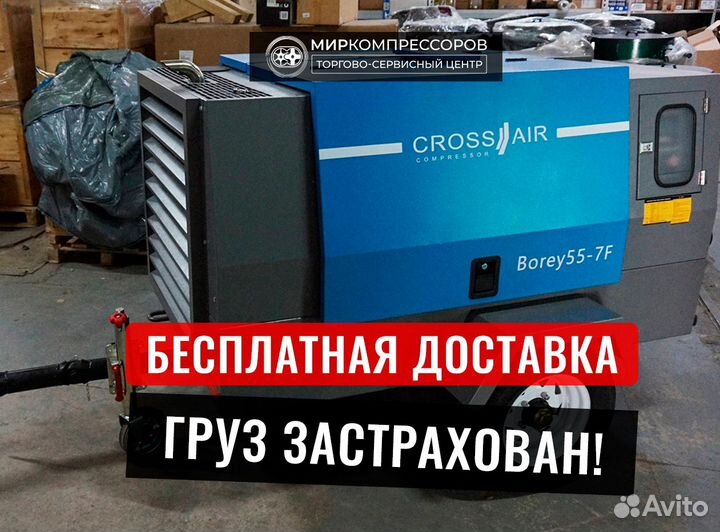 Дизельный винтовой компрессор