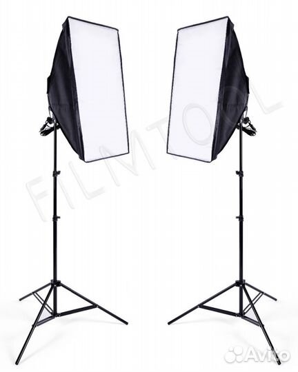 Комплект софтбоксов (постоянный свет)