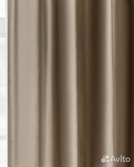 Шторы бархат Беллиссимо Светлая карамель