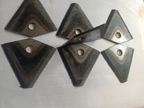 Комплект сегментных ножей для роторной косы (4 шт)