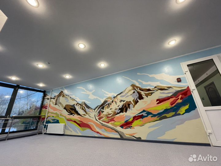 Роспись стен, художник, граффити