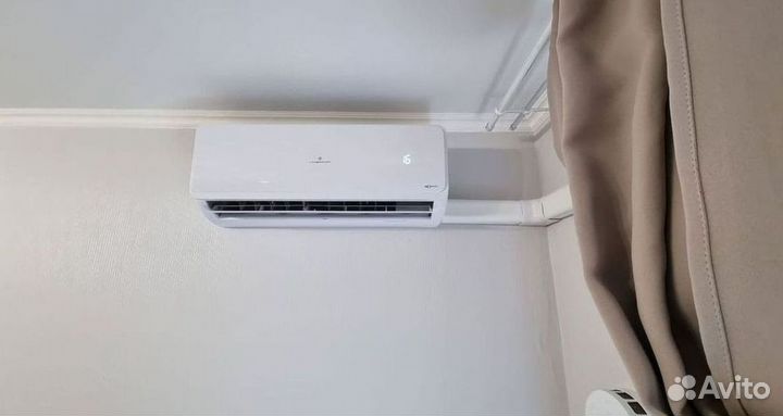 Сплит система с установкой