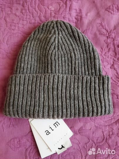 Aim clo шапка бини с отворотом