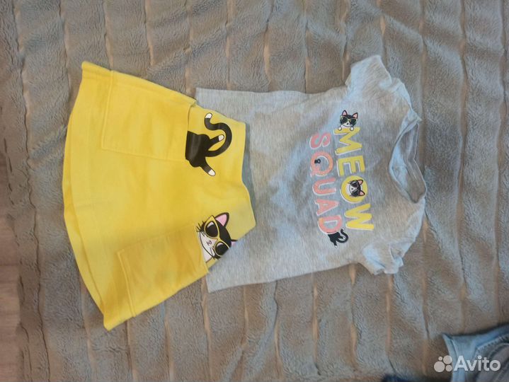 Пакет вещей на девочку 104 110