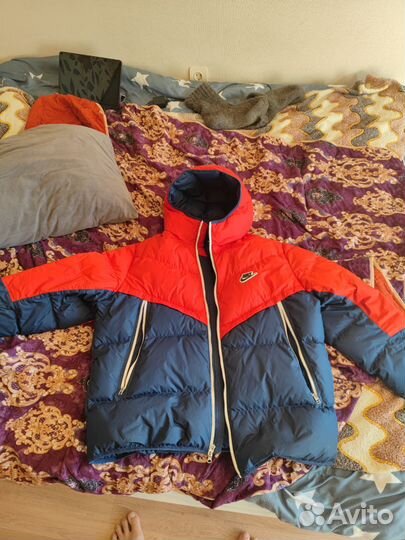 Пуховик мужской nike ориг с пухом