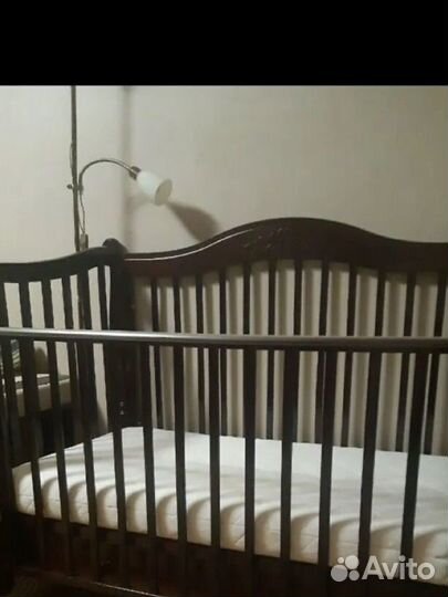 Детская кровать из массива бука гандылян Моника