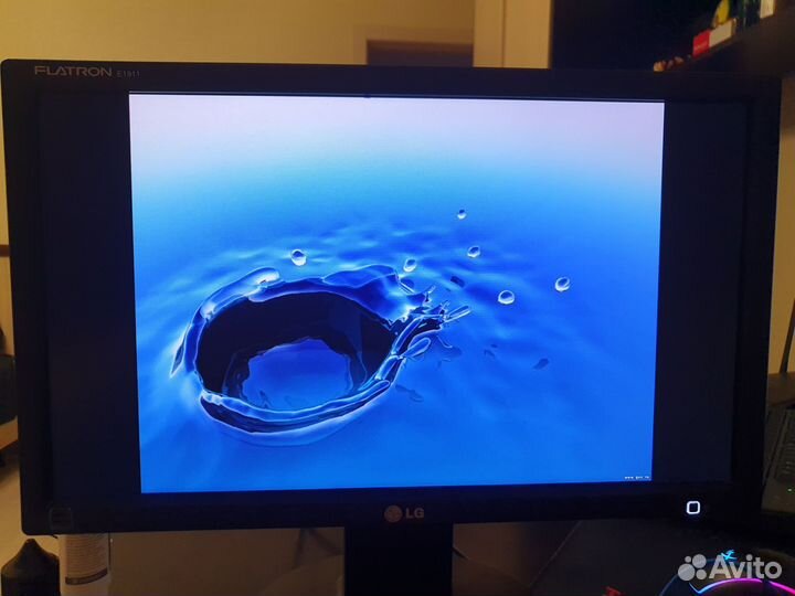 Рабочий Монитор LG flatron e1911s 18'5 дюйм