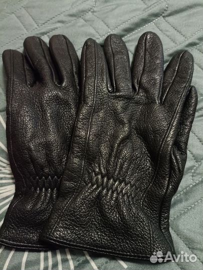 Мужские кожаные перчатки