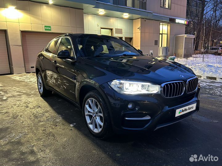 BMW X6 3.0 AT, 2016, 61 800 км