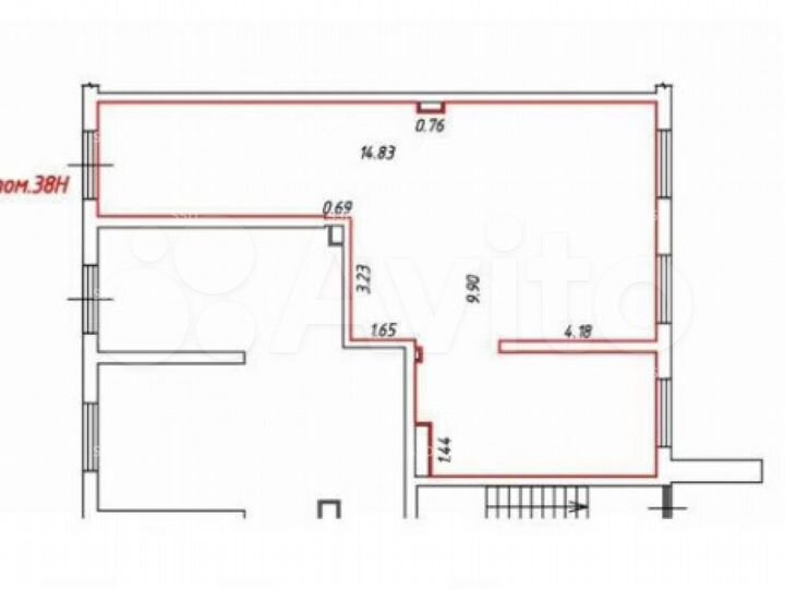 Сдам помещение свободного назначения, 92.2 м²