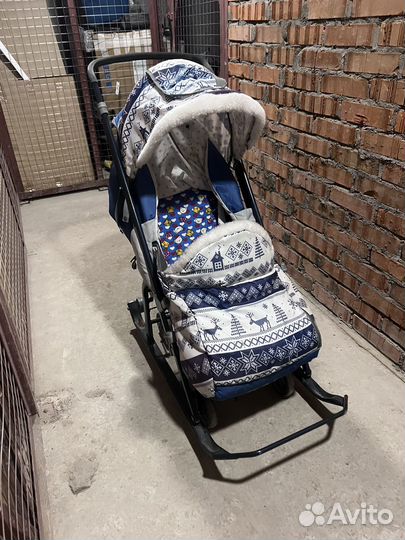 Санки коляска