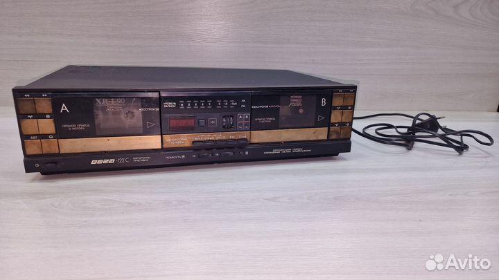 Кассетная дека вега мп-122С