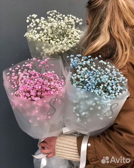 Букет стойких Гипсофил