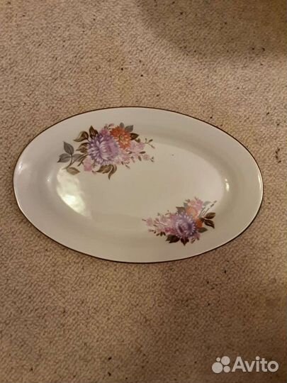 Фарфоровые тарелки/блюда. 3 штуки цена за все