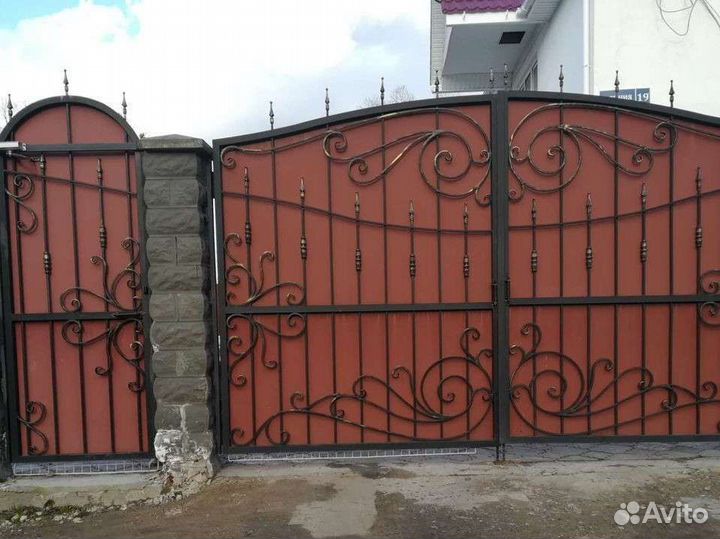 Кованые ворота и калитки