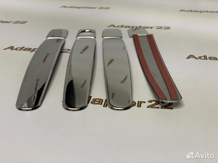 Накладки на ручки хром нерж сталь Camry50/55 11-17